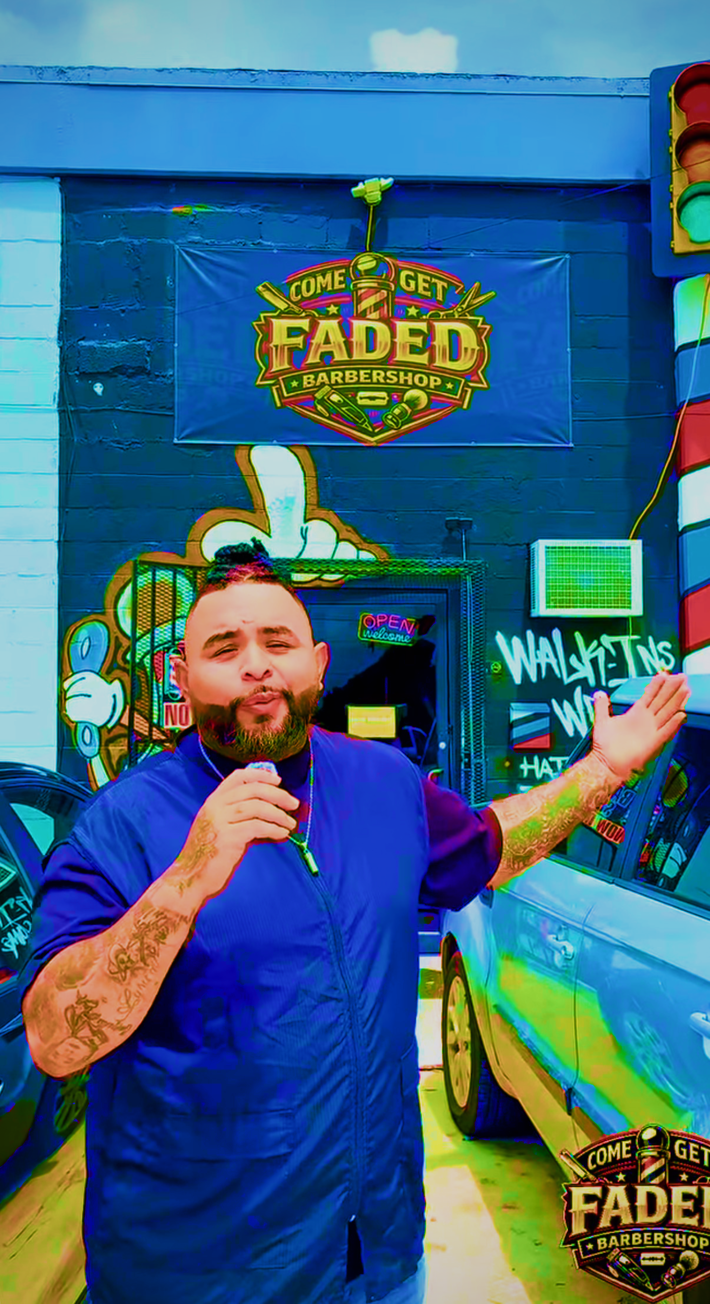 Shop lead at Come Get Faded Barbershop — identity pending confirmation